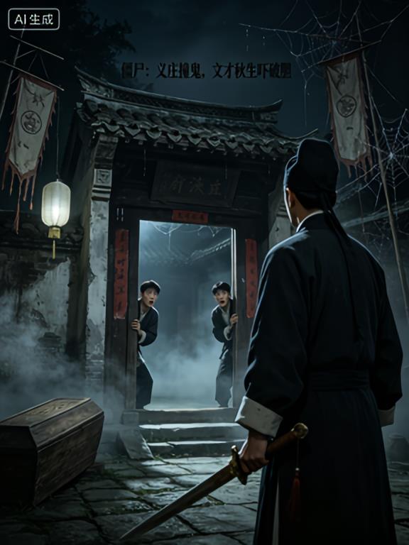 僵尸:义庄撞鬼,文才秋生吓破胆封面