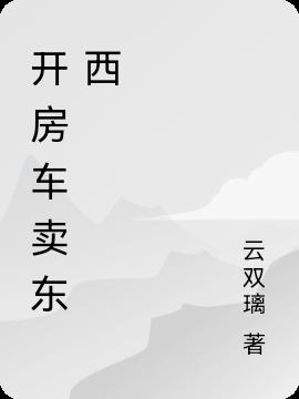 开房车卖东西封面