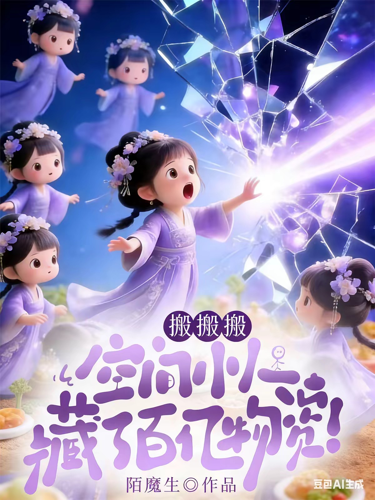 开局退婚，空间小人不停搬搬搬！封面