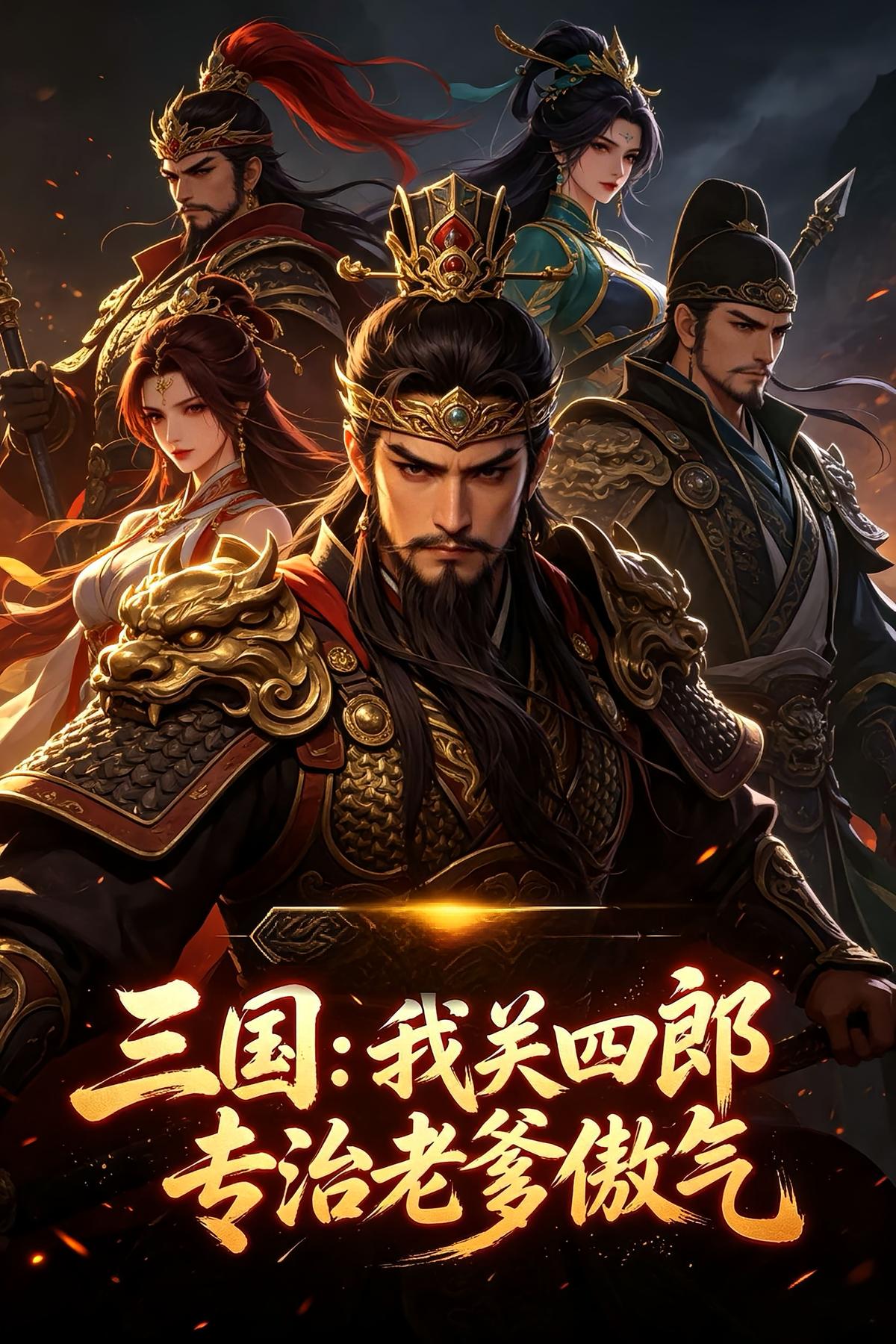 三国:我关四郎专治老爹傲气封面