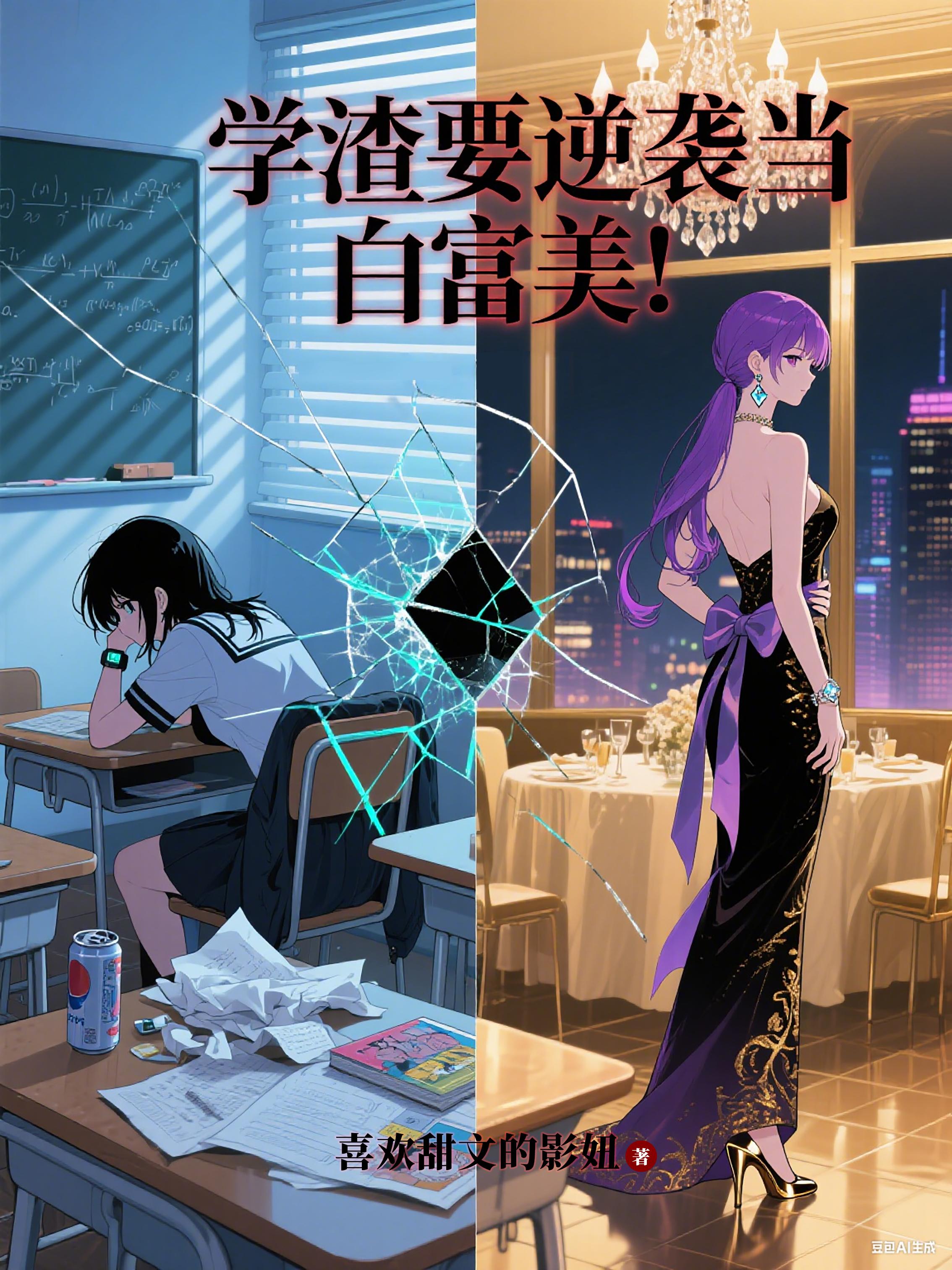 学渣要逆袭当白富美！封面