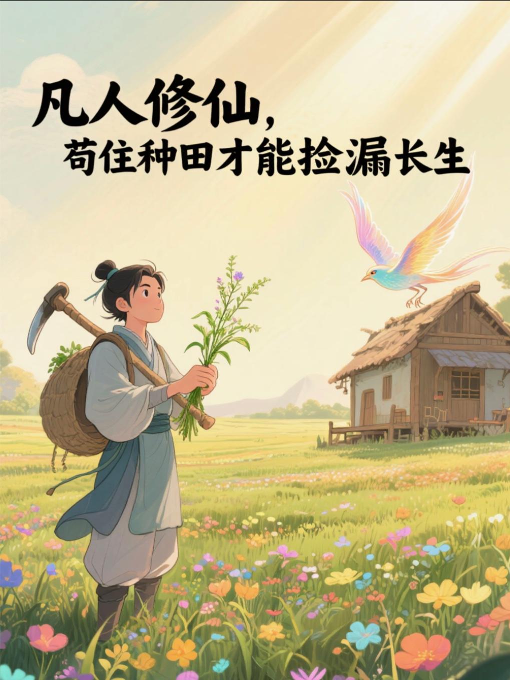 凡人修仙，苟住种田才能捡漏长生封面