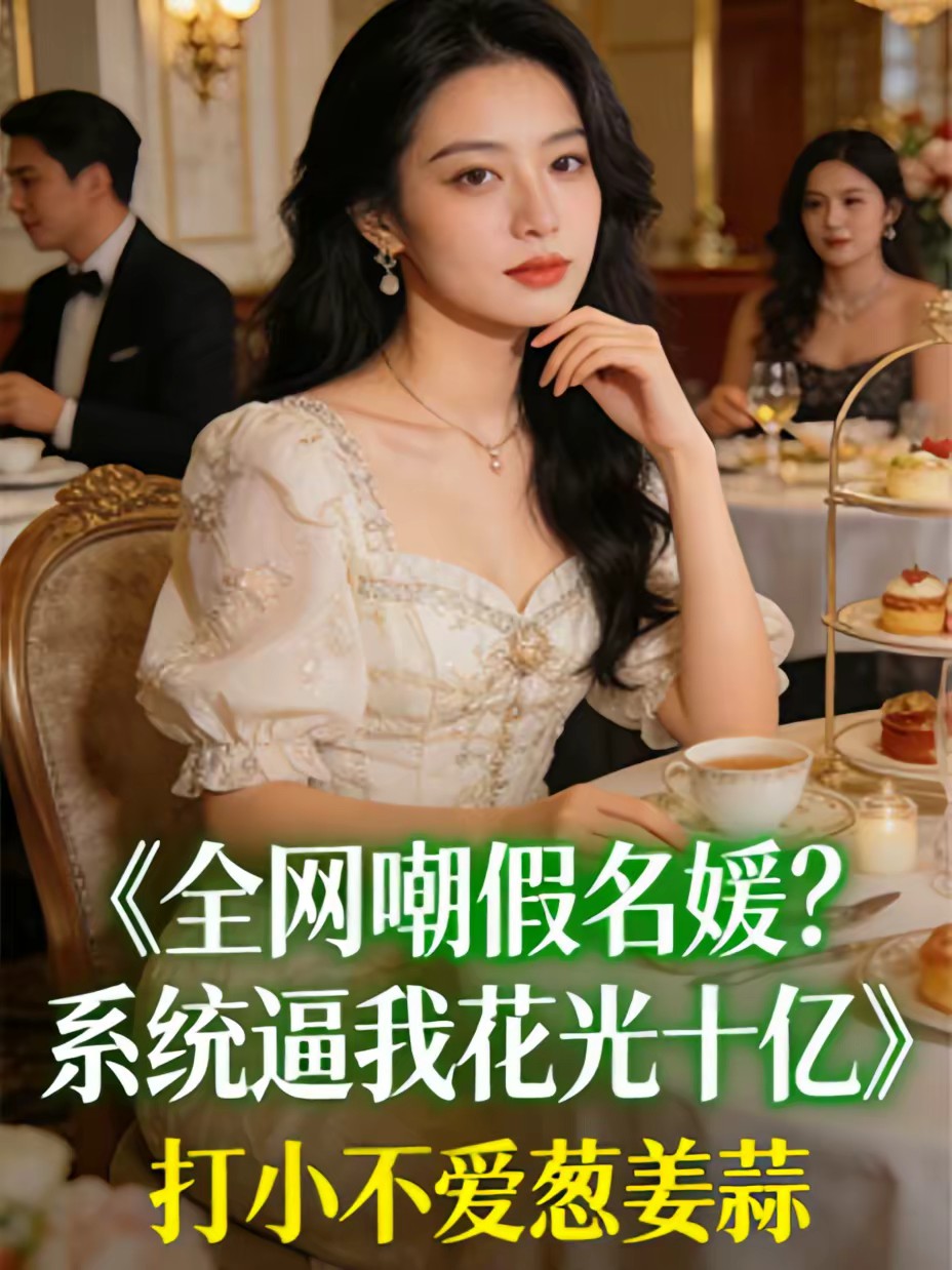 全网嘲假名媛?系统逼我花光十亿封面