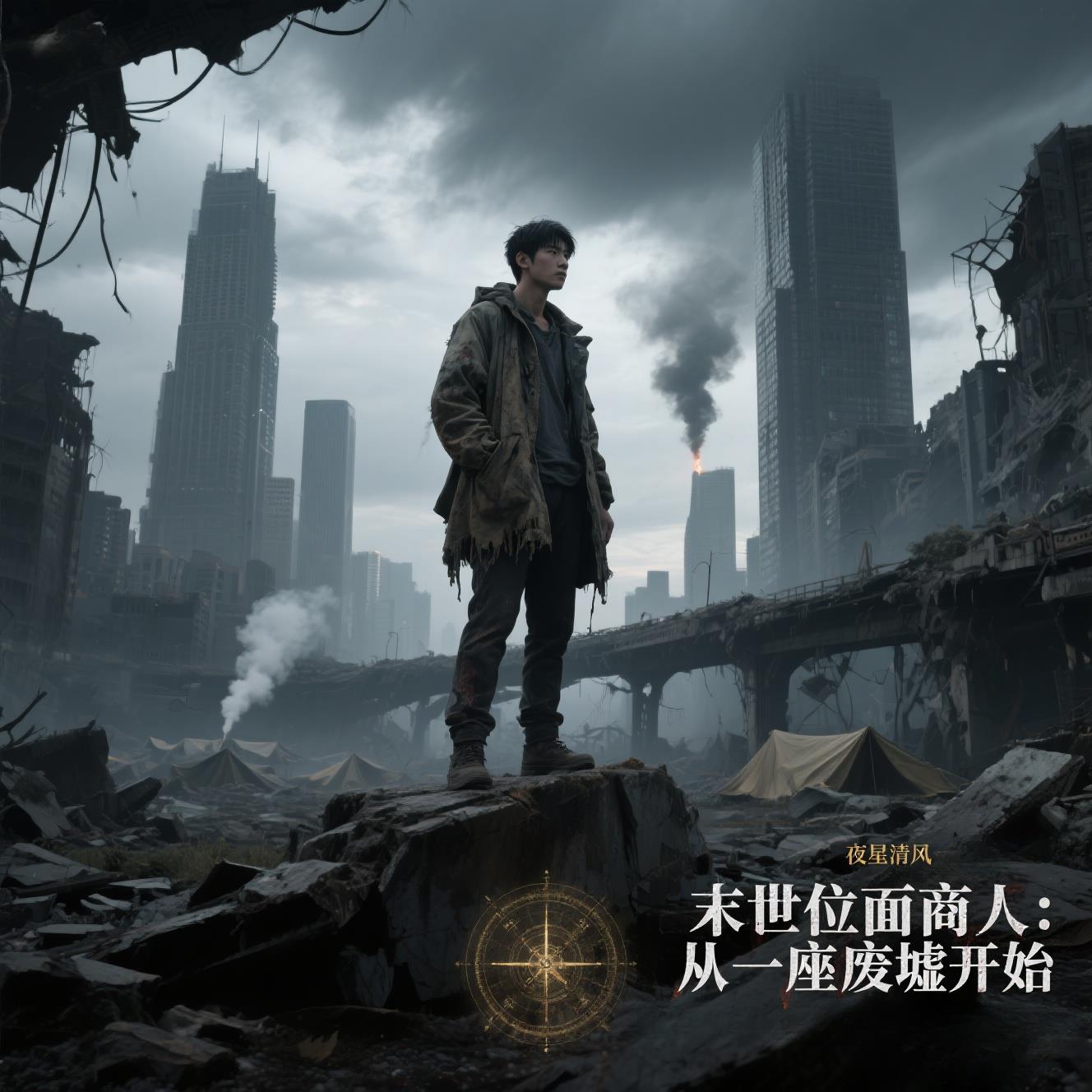 末世位面商人：从一座废墟开始封面