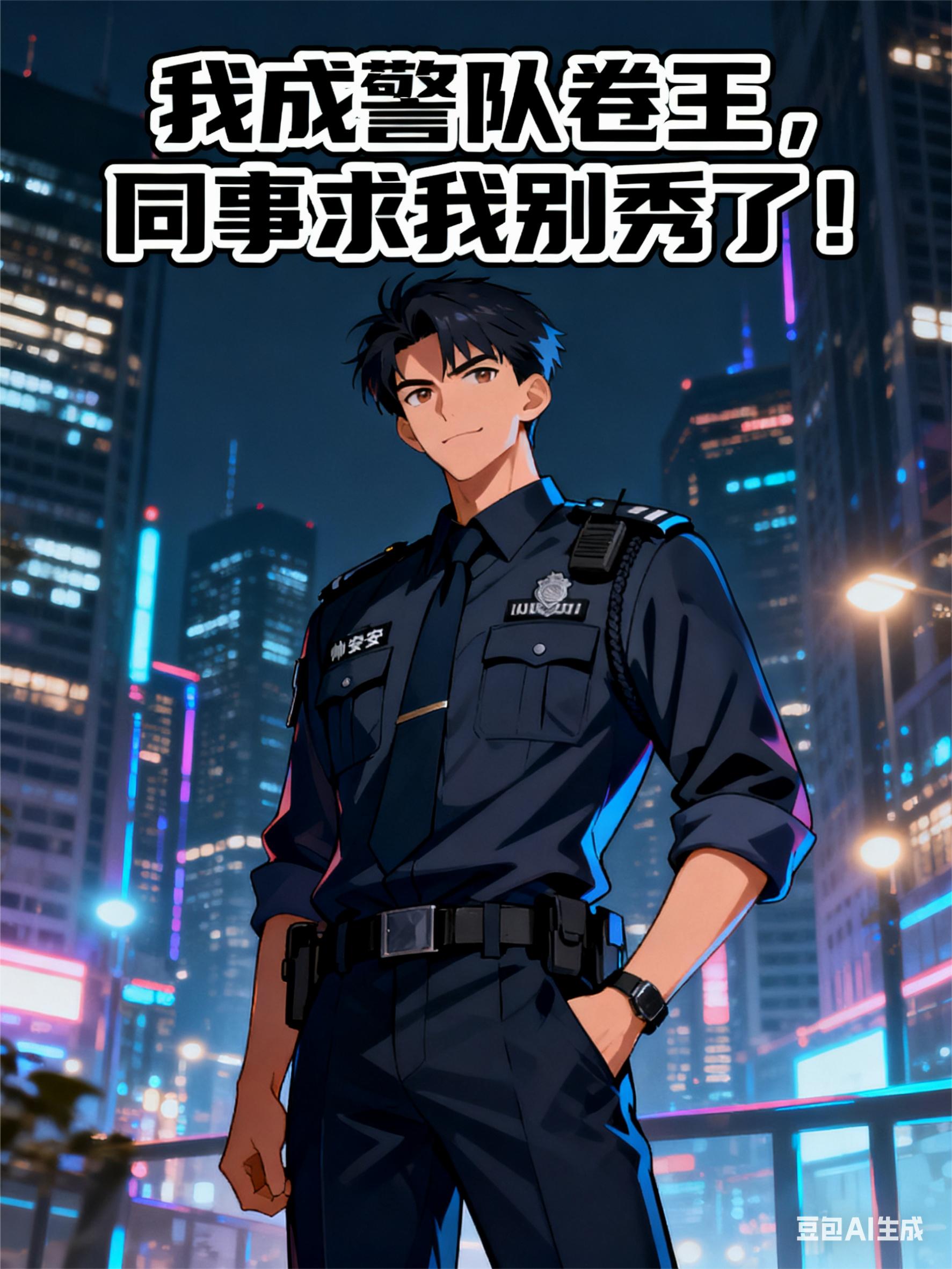 我成警队卷王，同事求我别秀了！封面