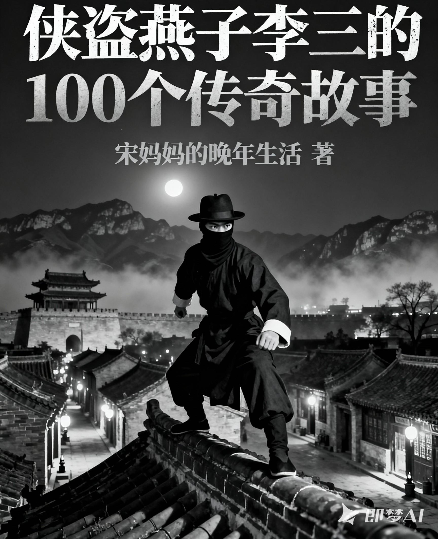 侠盗燕子李三的100个传奇故事封面