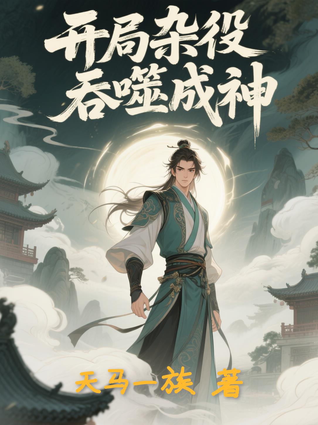 开局杂役，吞噬成神封面