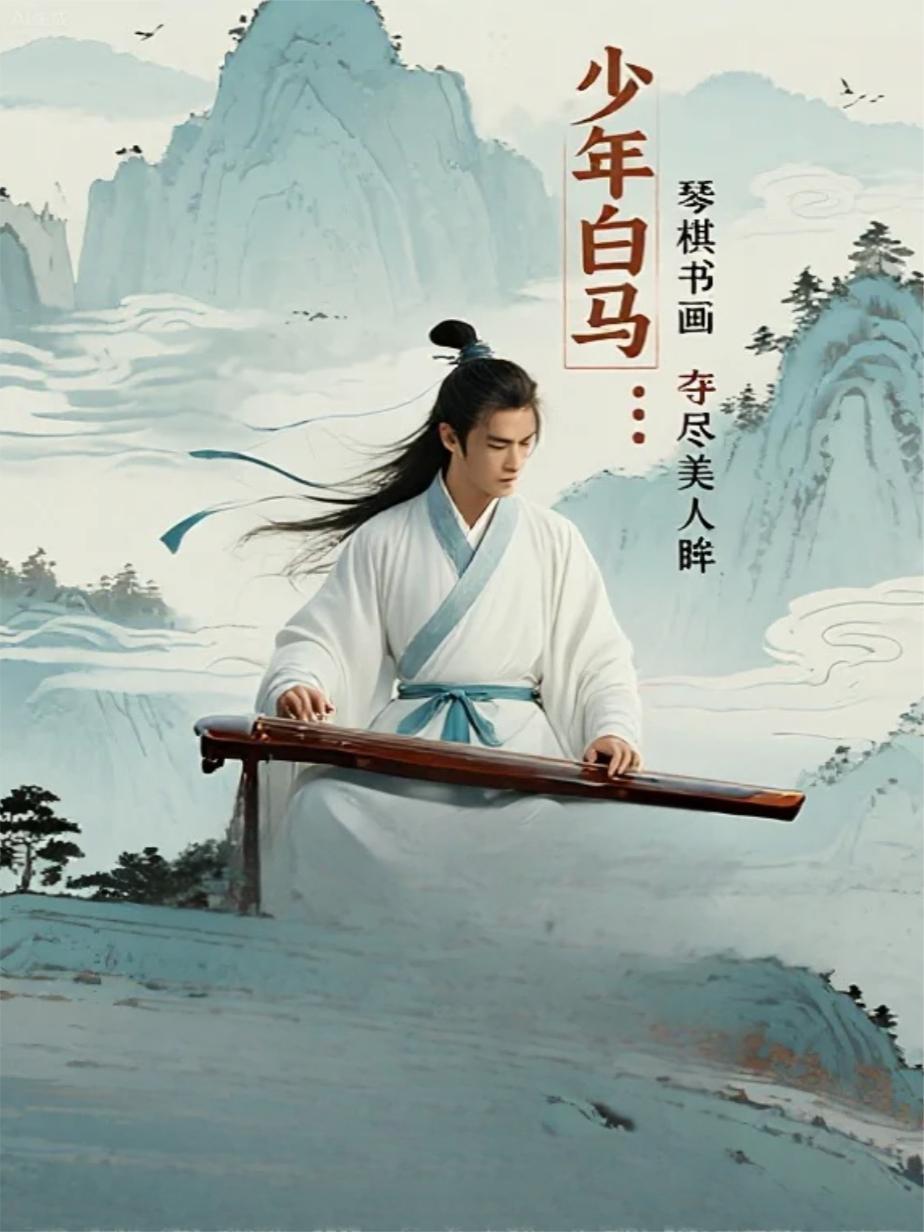 少年白马:琴棋书画夺尽美人眸封面