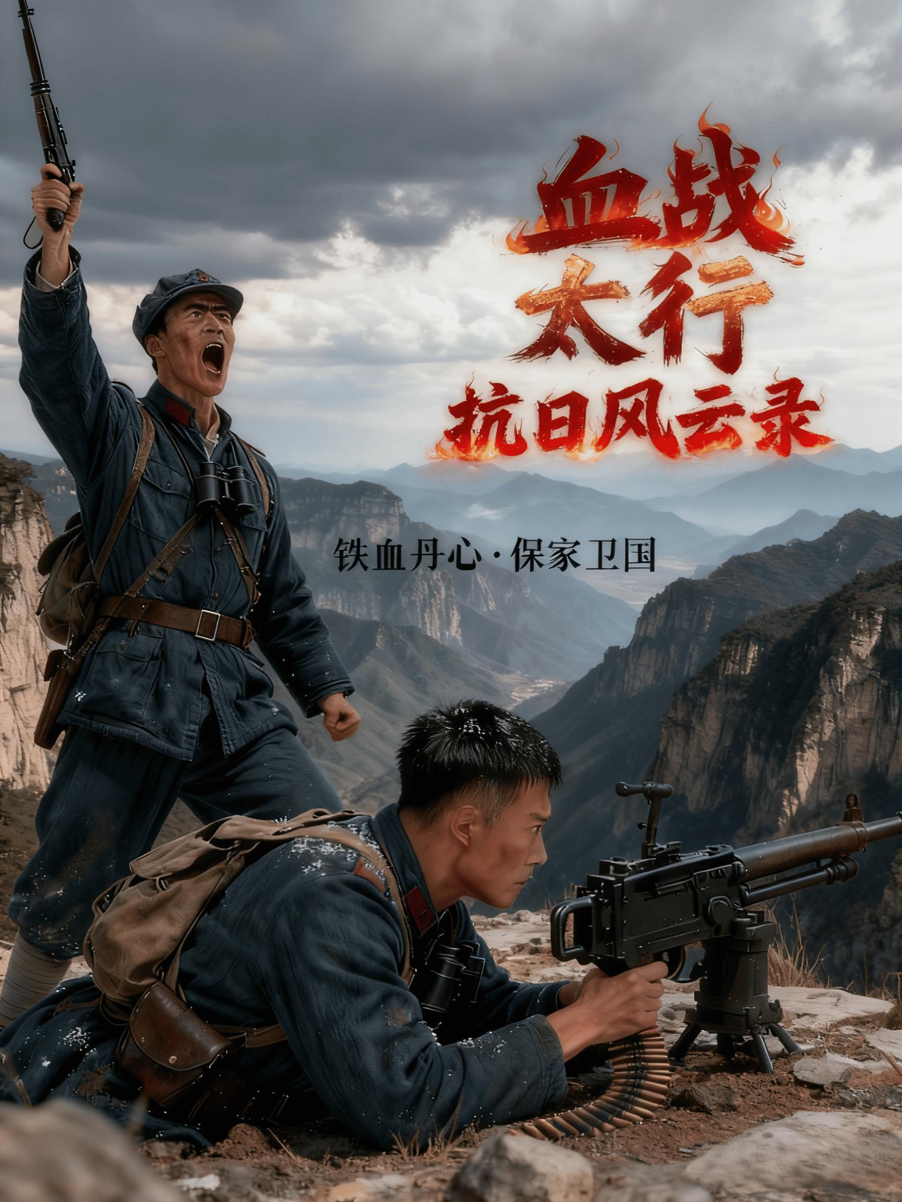 血战太行：抗日风云录封面