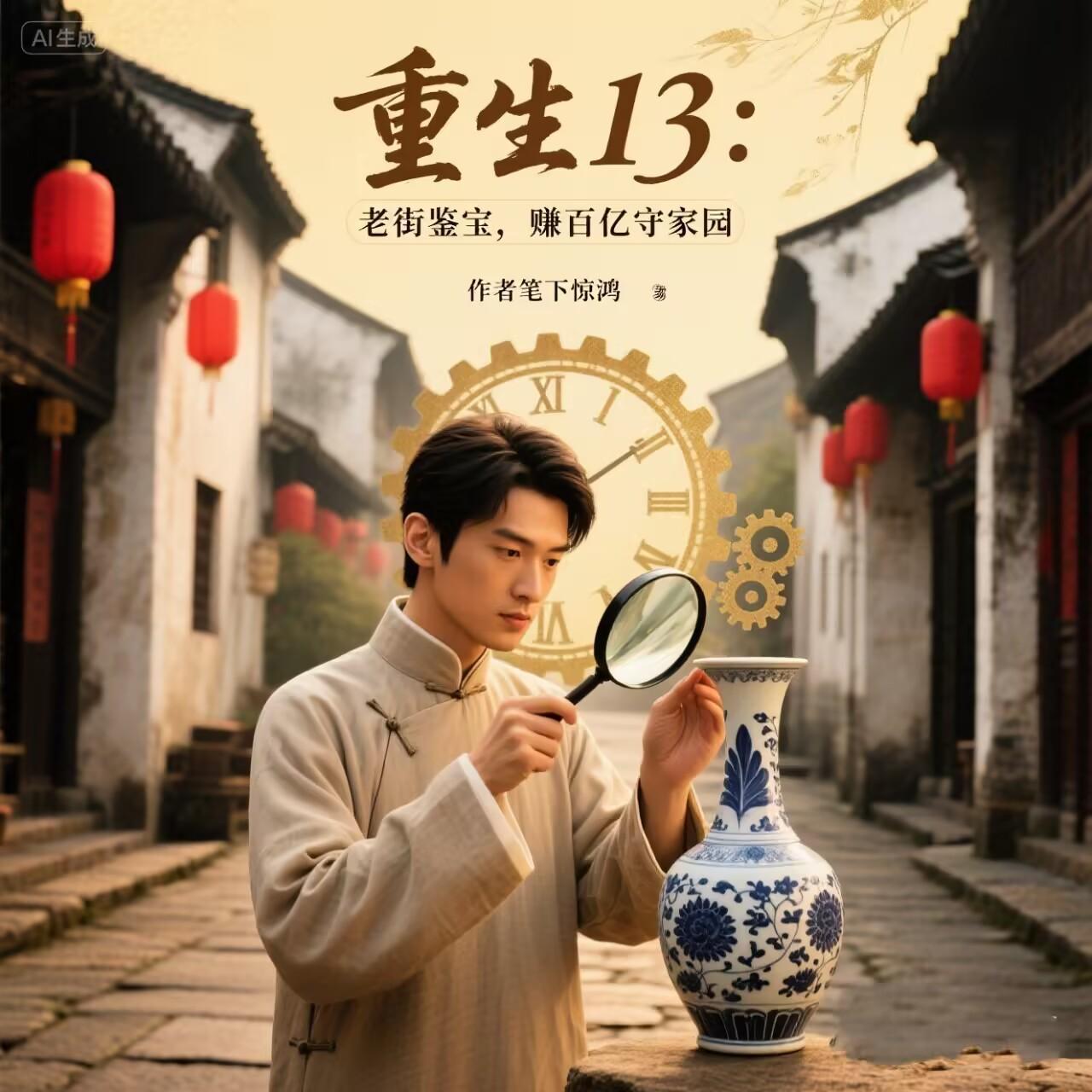 重生13:老街鉴宝赚百亿守家园封面