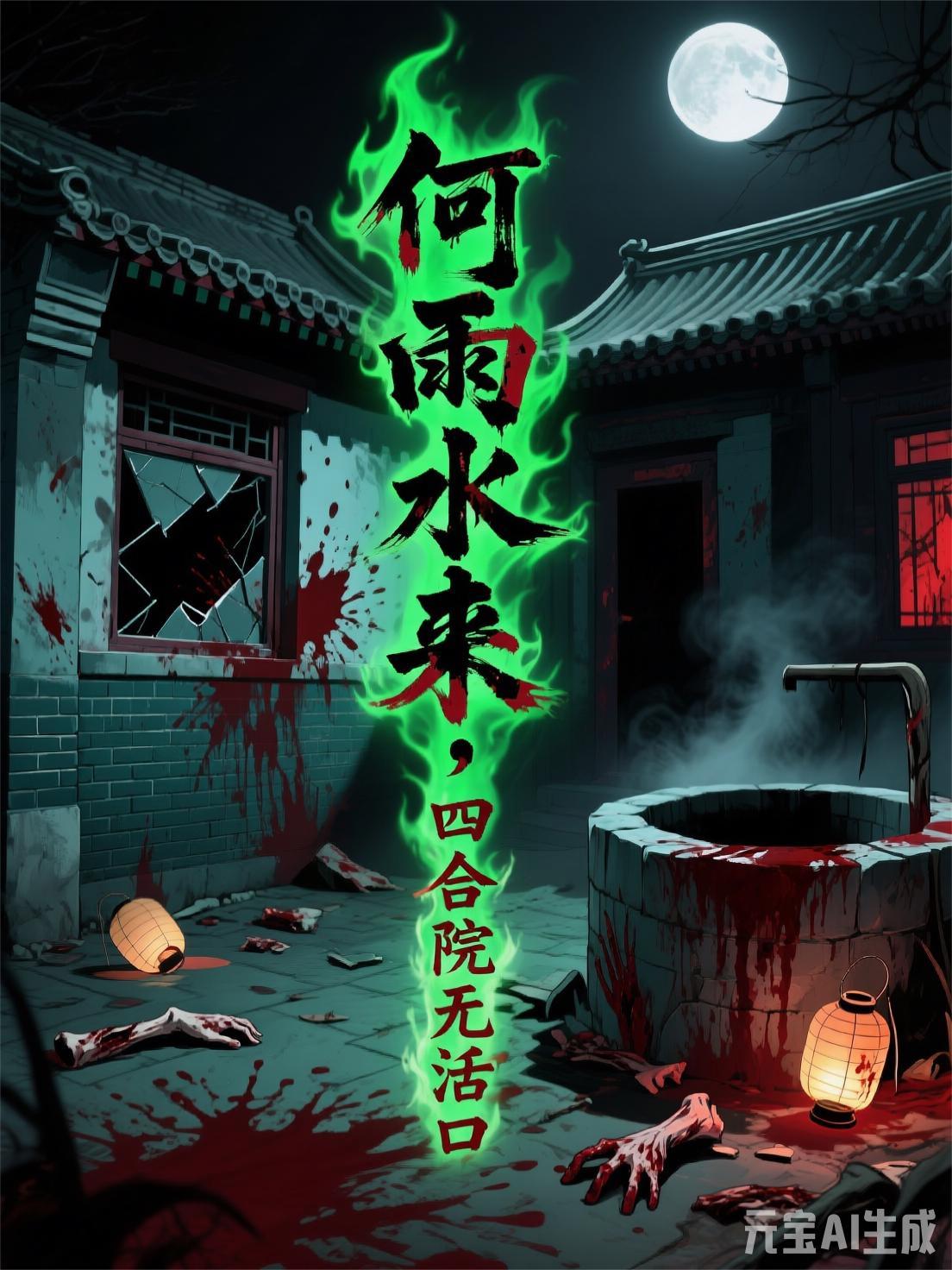 何雨水归来，四合院无活口封面