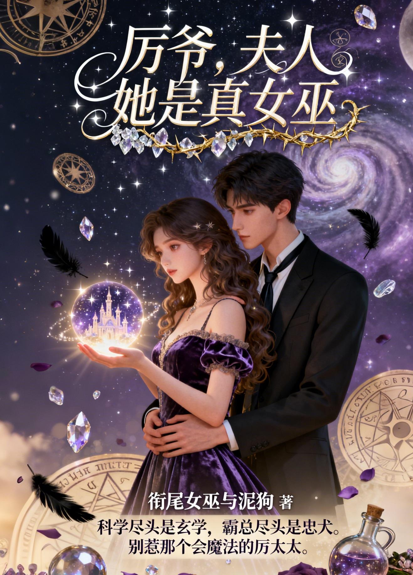 厉爷,夫人她是真女巫封面