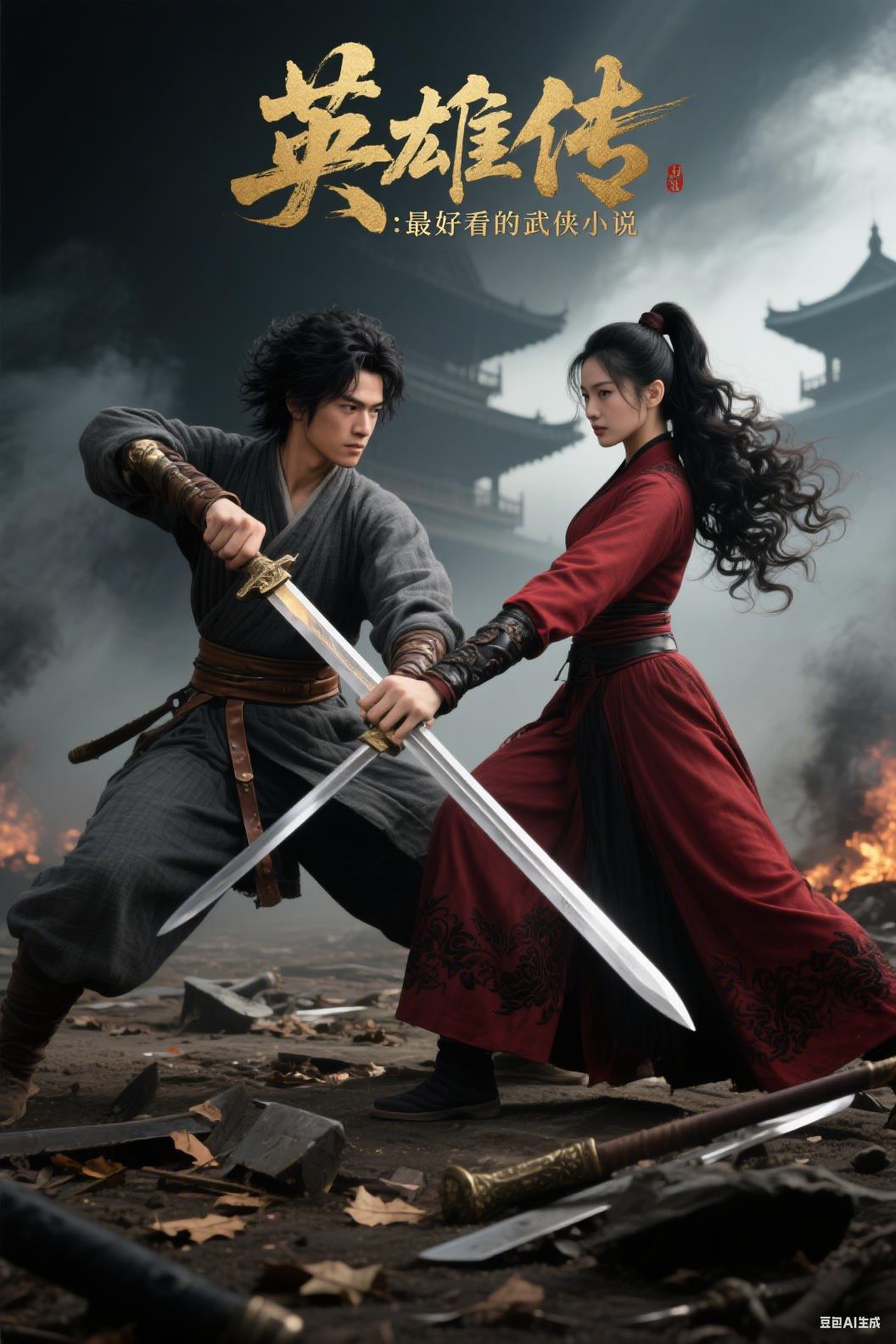 英雄传：最好看的武侠小说封面