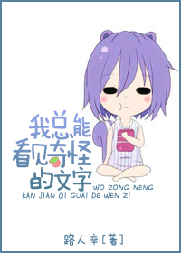 我总能看见奇怪的文字封面