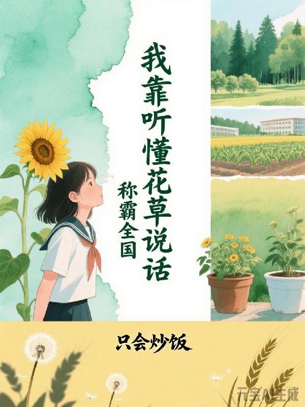 我靠听懂花草说话称霸全国封面