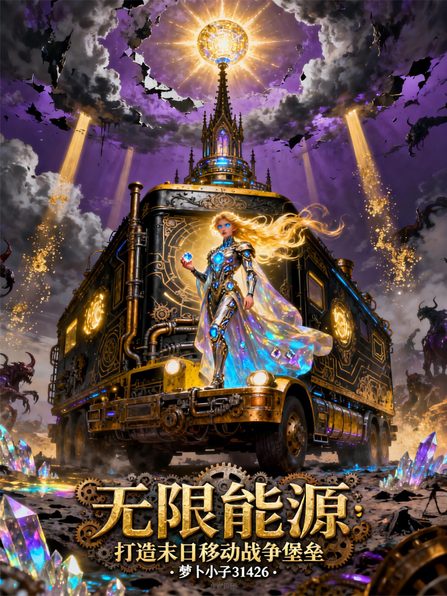 无限能源：打造末日移动战争堡垒封面