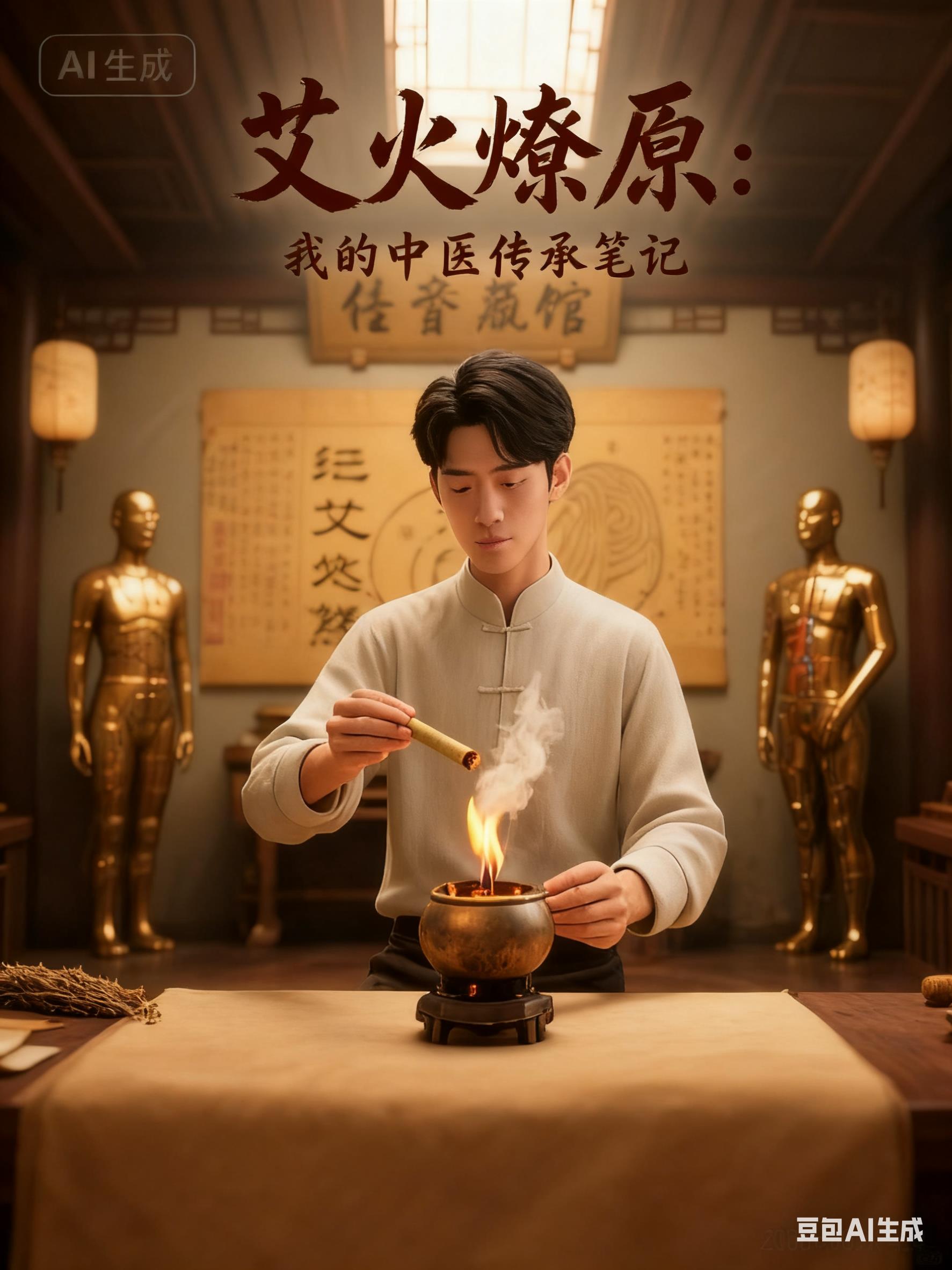 艾火燎原:我的中医传承笔记封面