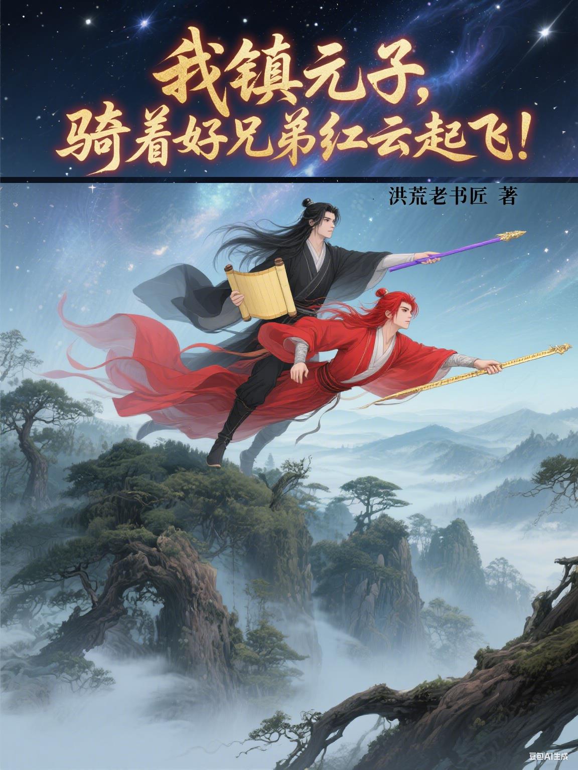 我镇元子,骑着好兄弟红云起飞!封面