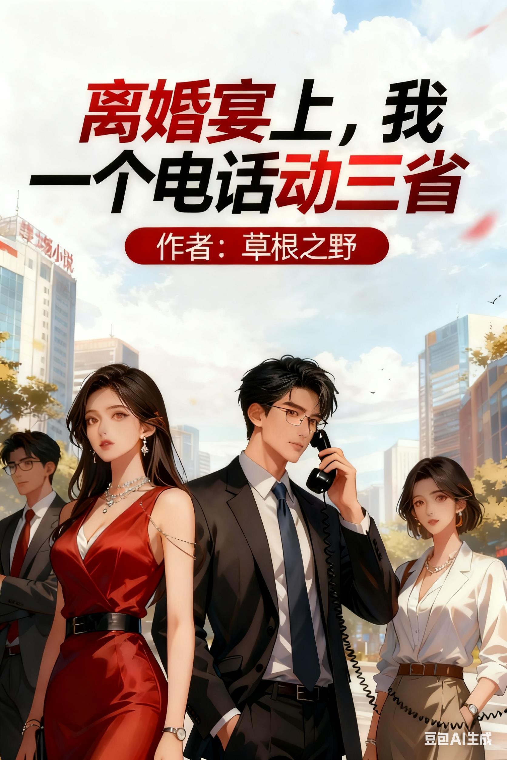 离婚宴上，我一个电话动三省封面