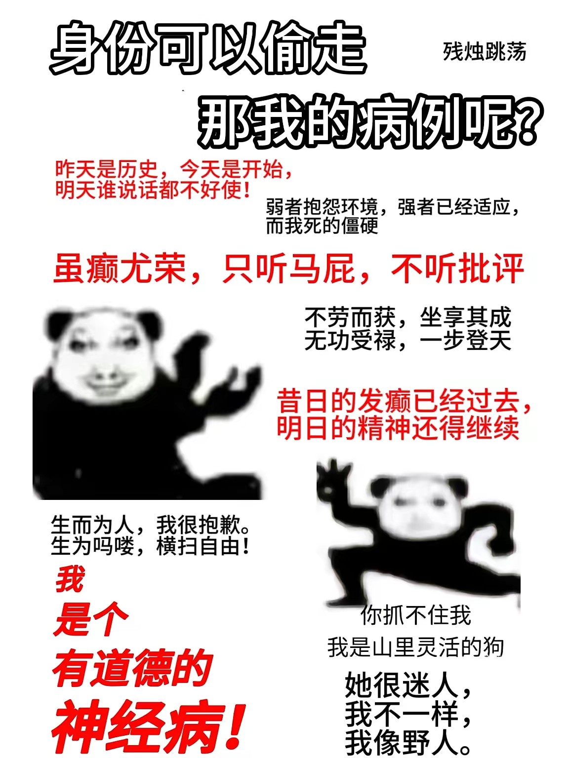 身份可以偷走那我的病例呢封面