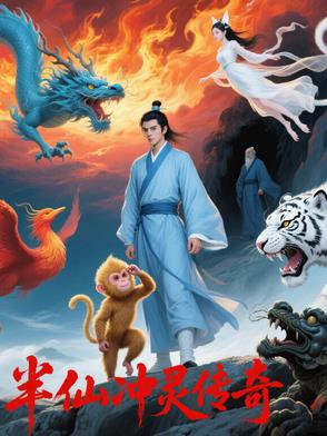 半仙冲灵传奇封面