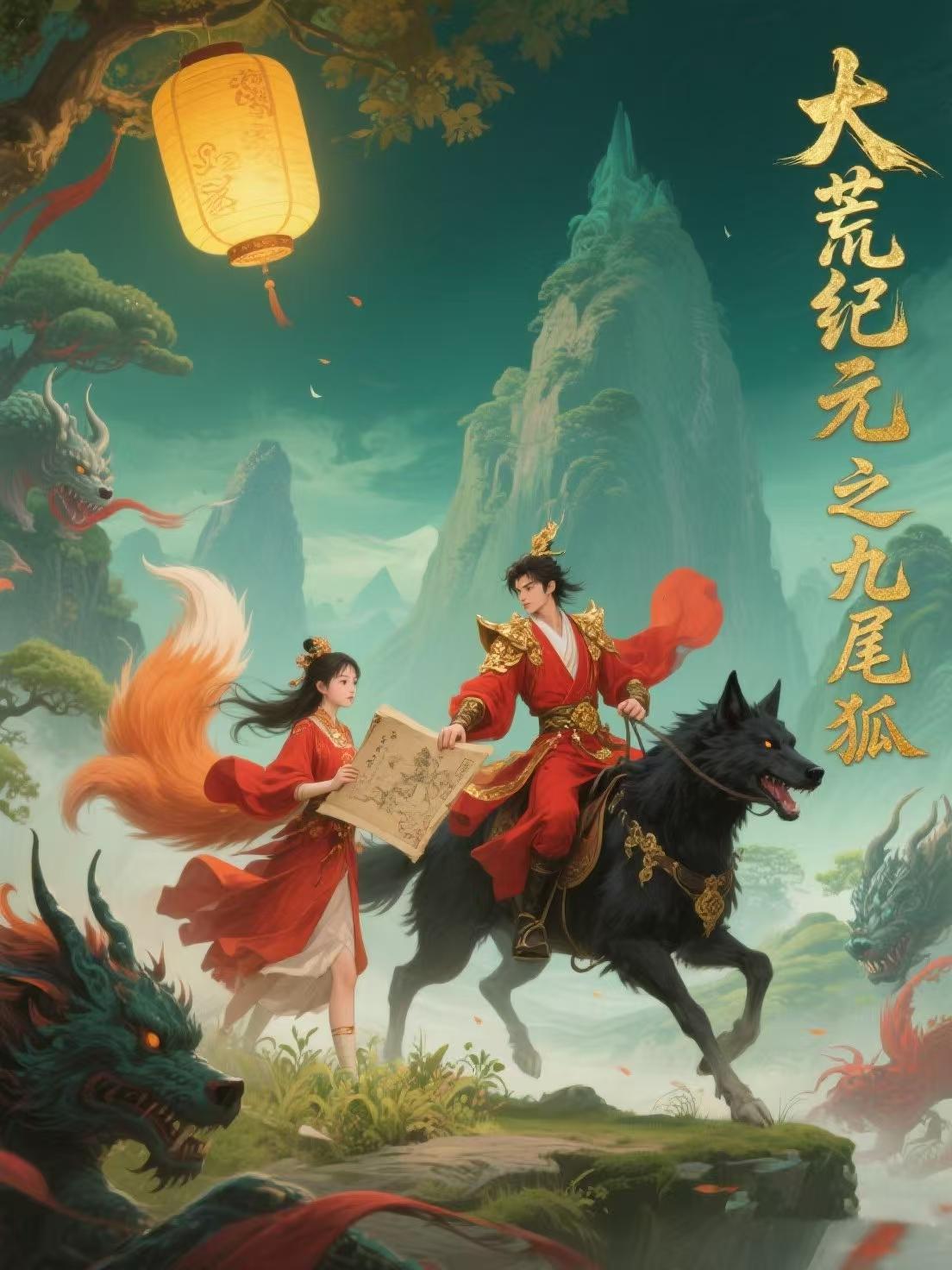 大荒纪元之九尾狐封面