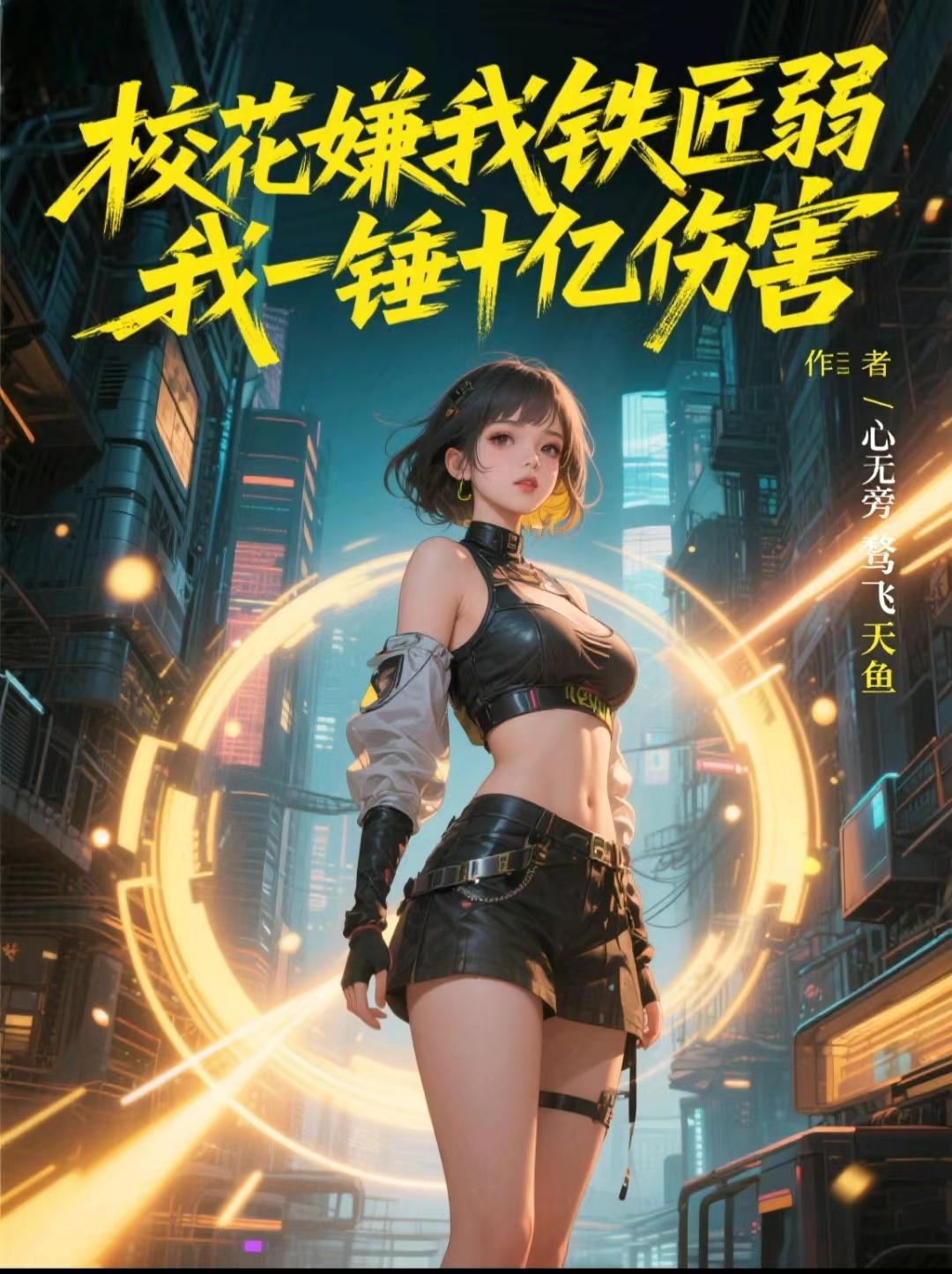 校花嫌我铁匠弱，我一锤十亿伤害封面