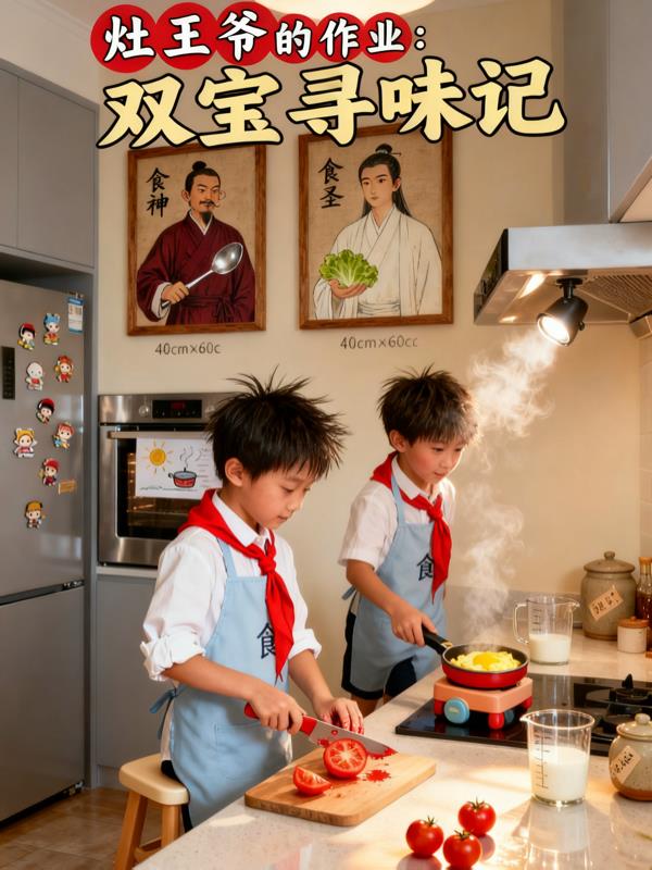 灶王爷的作业：双宝寻味记封面