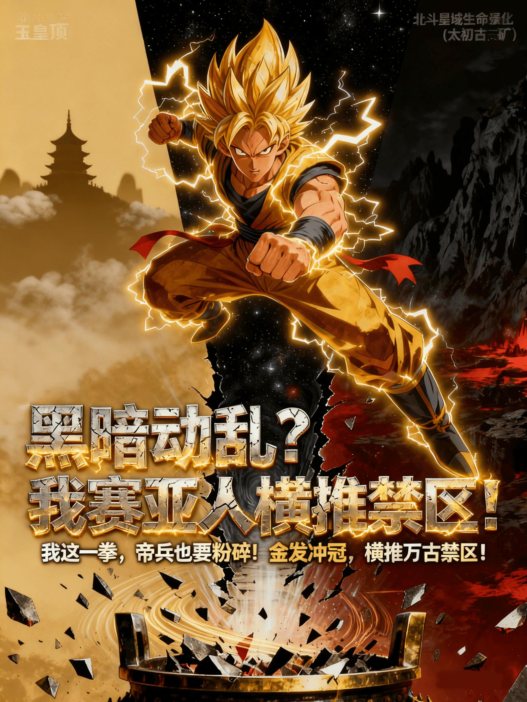 黑暗动乱？我赛亚人横推禁区！封面